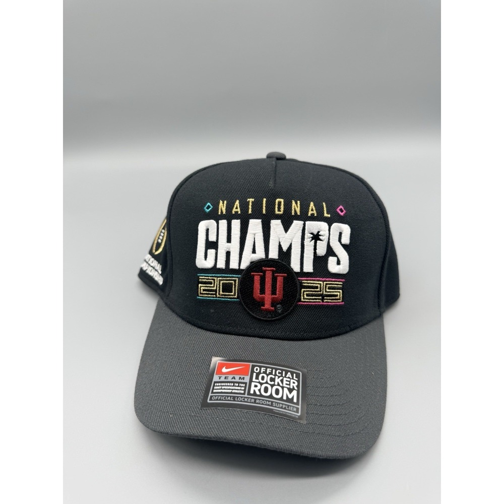 Indiana Hoosiers College Football Playoff '25 National Champions Hat Size M/L